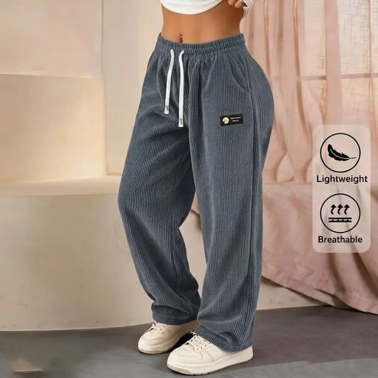Bestseller🏆Nur heute im Angebot: Damen-Cordhose mit geradem Bein aus 100 % Baumwolle