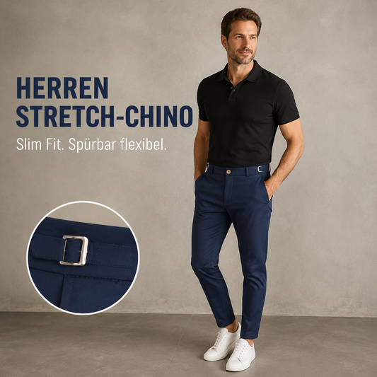 Stretchhose im Slim Fit für Herren